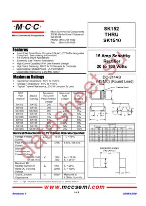 SK154-TP datasheet  